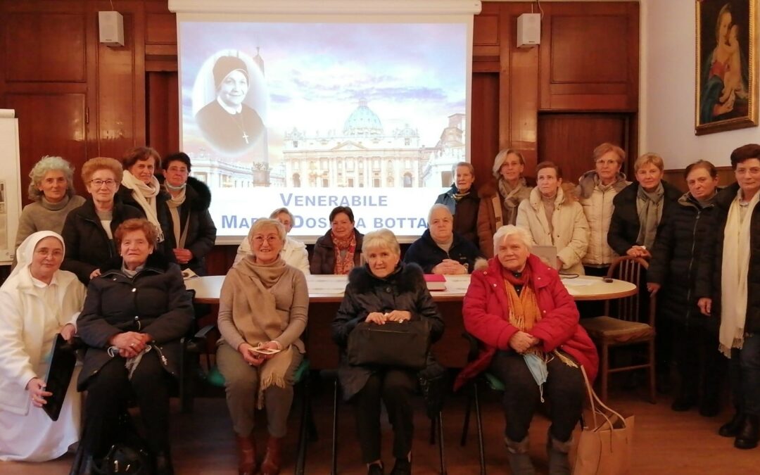 Il gruppo Collaboratrici Madre Dositea a Bergamo